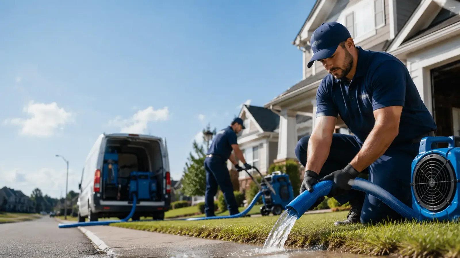 Flood Damage Restoration in Sainte Marie, IL
